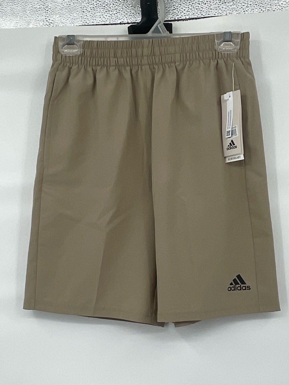 Adidas aeroready NWT khaki athletic pull on shorts